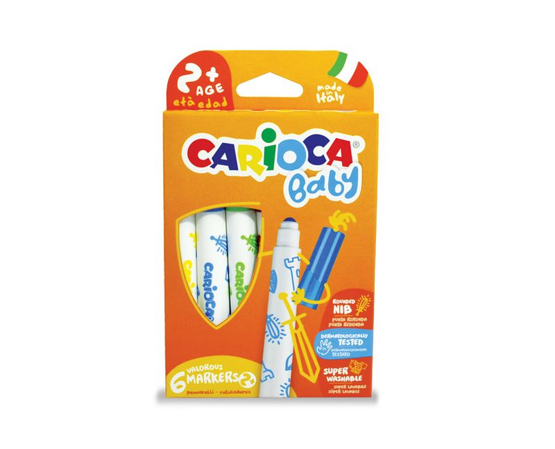 Pennarelli-Carioca-Marker-Confezione-da-6-MARKERS