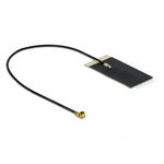 Delock WLAN 802.11 ac/ax/a/h/b/g/n antenna MHF I plug 2.7 - 3.0 dBi 1.13 15 cm FPC montaggio adesivo interno