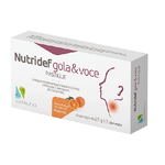 nutridef gola & voce descrizione - integratore alimentare a base di erisimo ad azione emolliente e lenitiva sulla mucosa