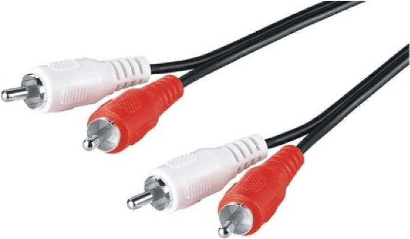 M-Cab-7200186-cavo-audio-05-m-2-x-RCA-Nero--RCA-CONNECT-CABLE-L-R-0.5M---BK-2X-M-M-AUDIO-