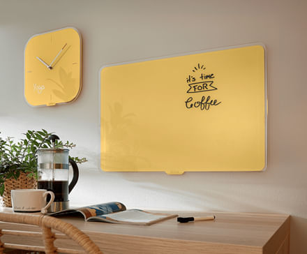 Leitz-70430019-lavagna-800-x-600-mm-Vetro-Magnetico--Leitz-Cosy-Magnetic-Glass-Whiteboard-80-x-60-cm-Warm-Yellow-