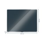 Leitz-70420089-lavagna-600-x-400-mm-Vetro-Magnetico--Leitz-Cosy-Magnetic-Glass-Whiteboard-60-x-40-cm-Velvet-Grey-