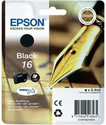 ORIGINALE-Epson-Cartuccia-d--39inchiostro-nero-C13T16214012-16-175-pagine-54ml-standard