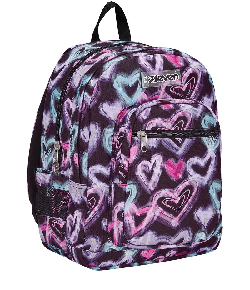 Zaino-scuola-Seven-Freethink-Girl-Jet-Black