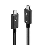 Lindy-31120-Cavo-Thunderbolt-1-m-40-Gbit-s-Nero--1M-THUNDERBOLT-4-CABLE-PASSIVE----