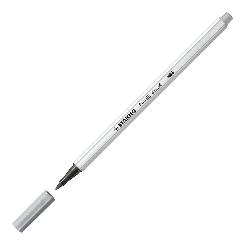 STABILO-pen-68-brush-568-95-grigio-medio