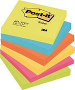 Blocco-POST-IT-notes-654-tfen-6-blocchetti-da-100-fogli-76mmx76mm-neon-assortiti