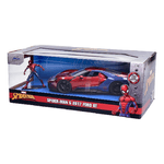 Simba Toys Marvel Spiderman Ford Gt Del 2017 In Scala 1:24 Con Personaggio Di Spiderman In Die Cast