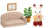 SYLVANIAN-FAMILIES--CONIGLIO-PAPA-CIOCCOLATO