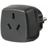 Brennenstuhl Travel Adapter Australia, China/earthed adattatore e invertitore Nero