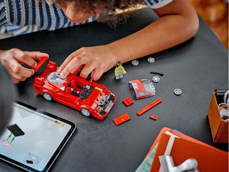 LEGO-Speed-Champions-76934-Supercar-Ferrari-F40-Modellino-di-Auto-Sportiva-Macchina-Giocattolo-da-Collezione-per-Bambini-9-