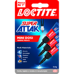 Loctite SupeAttack LOCTITE colla liquida istantanea formato in 3 mini dosi sempre fresco con tappo anti otturazione