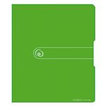 Herlitz Raccoglitore ad anelli Herlitz 2 anelli DIN A4 27 cm verde