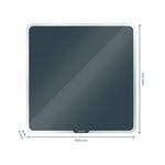 Leitz-70440089-lavagna-450-x-450-mm-Vetro-Magnetico--Leitz-Cosy-Magnetic-Glass-Whiteboard-45-x-45-cm-Velvet-Grey-