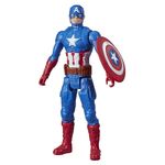 Hasbro Marvel Avengers Avengers - Captain America (Action figure 30 cm con blaster Titan Hero Blast Gear)