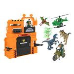 Globo W'Toy Playset dinosauri con veicoli