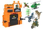 PLAYSET-DINOSAURI-CON-VEICOLI