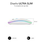 SUBBLIM-SUBMO-LDFLAT2-mouse-Ambidestro-RF-Wireless---Bluetooth---USB-Type-A-Ottico-1600-DPI