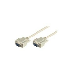 Goobay Wentronic Goobay VGA Monitorkabel, Grau, 3 m - VGA-Stecker (15-polig) > VGA-Stecker (15-polig) (68312)