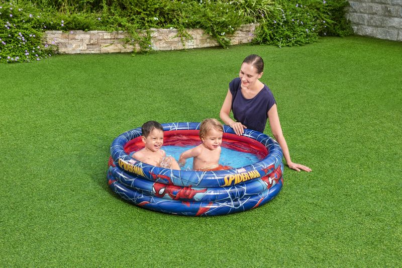 PISCINA-3-ANELLI-SPIDERMAN-122-30-CM