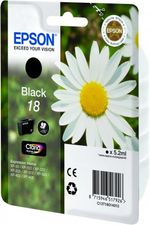 ORIGINALE-Epson-Cartuccia-d--39inchiostro-nero-C13T18014012-18-175-pagine-52ml-standard