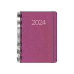 DOHE-12741-Agenda-giornaliera-336-pagine-Fucsia