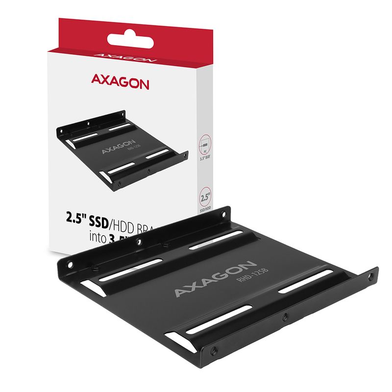 AXAGON-RHD-125B-telaio-di-supporto-per-1x-slot-da-25--in-35----nero--RHD-125B-