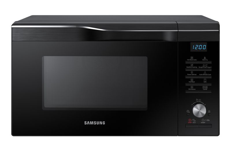 Samsung-Microonde-Combinato-Hotblast™-Cottura-Ventilata-con-Vaporiera-28L-MC28M6035KK