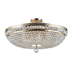 Maytoni Plafoniera Contemporanea Ottilia Metallo Oro 12 Luci Diffusori Metallo