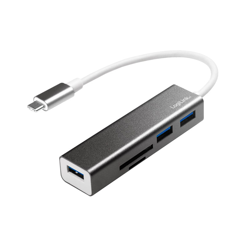 LogiLink-UA0305-replicatore-di-porte-e-docking-station-per-notebook-USB-3.2-Gen-1--3.1-Gen-1--Type-C-Alluminio