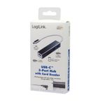 LogiLink-UA0305-replicatore-di-porte-e-docking-station-per-notebook-USB-3.2-Gen-1--3.1-Gen-1--Type-C-Alluminio