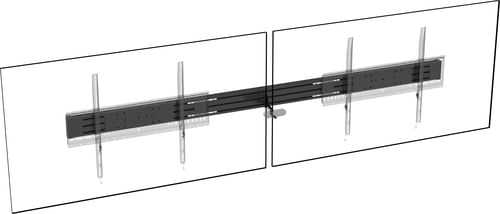 Vision-VFM-F50DL-accessorio-per-il-montaggio-del-televisore--VISION-VFM-F50-Dual-Display-Rail---LIFETIME-WARRANTY---Allo