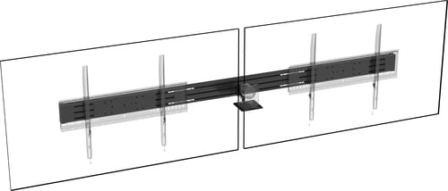 Vision-VFM-F50DL-accessorio-per-il-montaggio-del-televisore--VISION-VFM-F50-Dual-Display-Rail---LIFETIME-WARRANTY---Allo