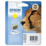 Epson ORIGINALE Epson Cartuccia d&#39inchiostro giallo C13T07144012 T0714 415 pagine 55ml