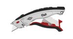 Coltello-WEDO-19-mm-nero-rosso-argento