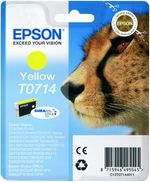 ORIGINALE-Epson-Cartuccia-d--39inchiostro-giallo-C13T07144012-T0714-415-pagine-55ml