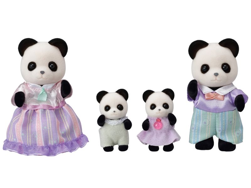 SYLVANIAN-FAMILIES--FAMIGLIA-POOKIE-PANDA