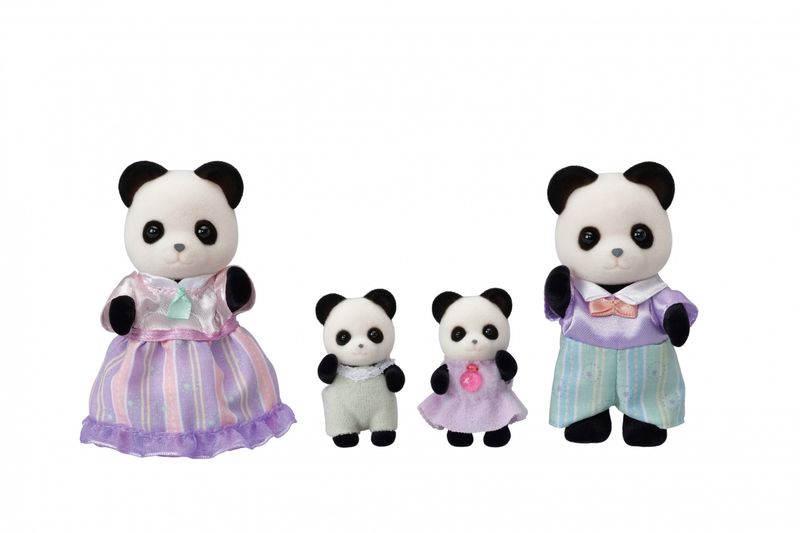 SYLVANIAN-FAMILIES--FAMIGLIA-POOKIE-PANDA