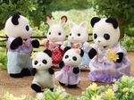 SYLVANIAN-FAMILIES--FAMIGLIA-POOKIE-PANDA