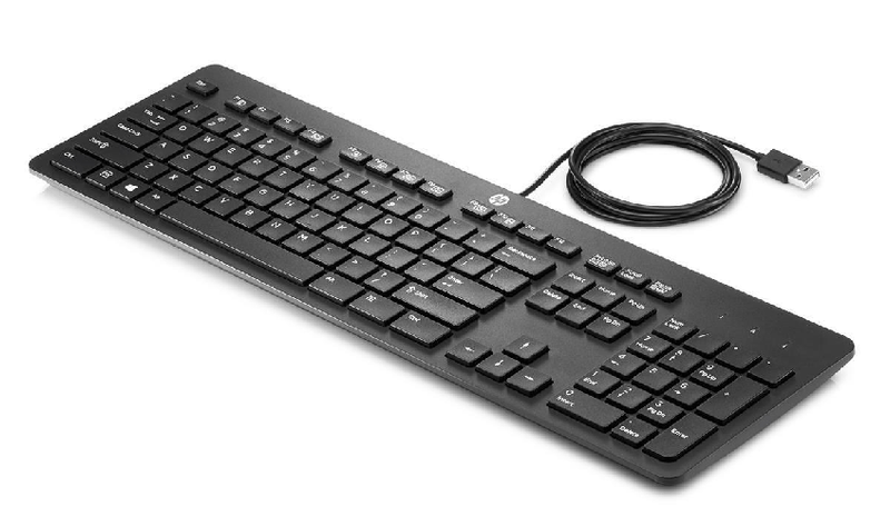 HP-Tastiera-USB-Business-Slim--USB-Business-Slim-Keyboard---New-Retail---Turkish---Warranty-12M-