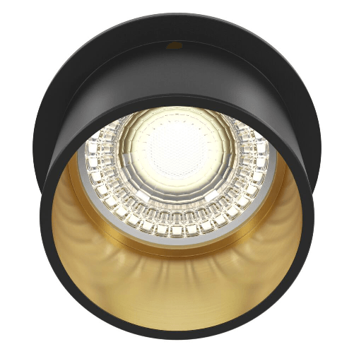 Faretto-Da-Incasso-Moderno-Reif-Alluminio-Nero-1-Luce-Diffusore-Vetro-Oro