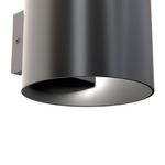 Applique-Da-Parete-Moderno-Rond-Alluminio-Nero-1-Luce-G9-50W