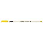 STABILO Pen 68 brush marcatore Medio Giallo 1 pz