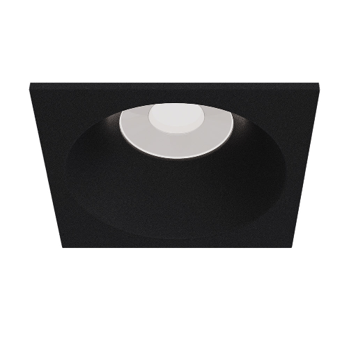 Faretto-Da-Incasso-Moderno-Zoom-Quadrato-Alluminio-Nero-1-Luce