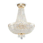 Maytoni Lampadaro Contemporaneo Bella Metallo Oro 8 Luci Diffusori Metallo