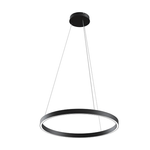 Maytoni Lampadario A Sospensione Moderno Rim Alluminio Nero Led 37W