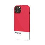 Pantone PT-PC1008R1 custodia per cellulare 15,5 cm (6.1") Cover Rosso, Bianco