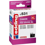 Edding cartuccia per stampante edding EDD-531 nera compatibile con Canon PGI-2500 XL BK