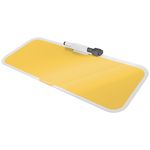 Leitz 52690019 sottomano Vetro Giallo (Leitz Cosy Glass Desk Notepad Warm Yellow 52690019)