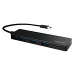 LogiLink UA0311 hub di interfaccia USB 3.2 Gen 1 (3.1 Gen 1) Type-C 5000 Mbit/s Nero